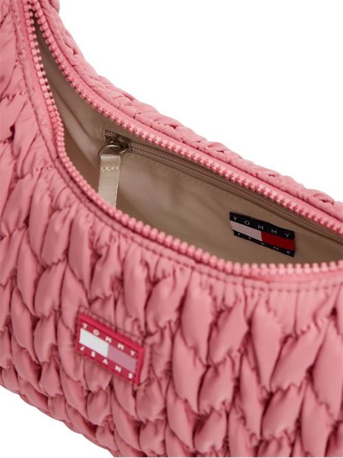 Borsetta rosa in poliuretano Tommy Jeans | AW0AW17546TI0